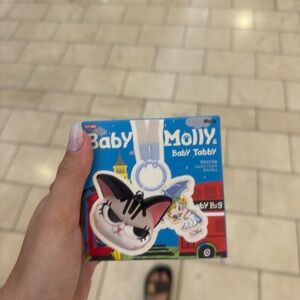 Baby Molly & Baby Tabby Keychain